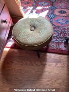 Victorian-Tufted-Ottoman-Stool