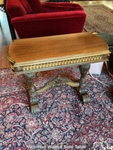 Victorian-Walnut-Side-Table