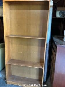 Vintage-Oak-Bookcase