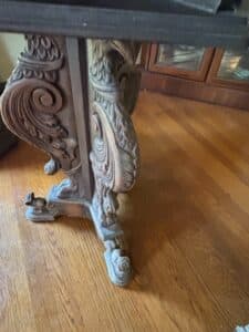Antique-Carved-Walnut-Pedestal-Table-second-image