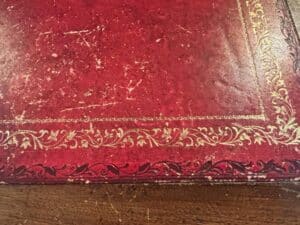 Antique-Leather-Top-Writing-Desk-second-image
