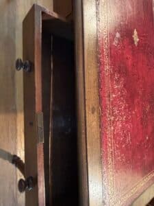 Antique-Leather-Top-Writing-Desk-third-image