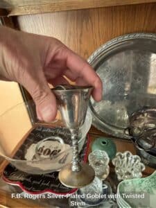 F.B.-Rogers-Silver-Plated-Goblet-with-Twisted-Stem
