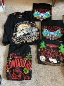 Assorted-Graphic-T-Shirts-Harley-Davidson-Sturgis-Redwood-Run-San-Francisco-ers