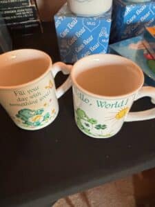 Care-Bears-Fill-Your-Day-With-Something-Good-and-Hello-World-Mugs-Set-of