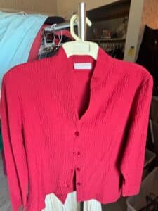 Drapers-Damons-Textured-Button-Up-Blouse
