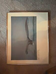 Framed-Photograph-with-Handwritten-Inscription-The-name-of-the-sea-in-freedom.-With-no-enemies-save-men