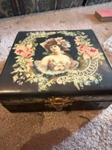 Victorian-Style-Jewelry-Box-with-Portrait-and-Floral-Motifs-second-image