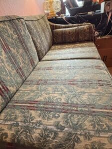 Vintage-Floral-Upholstered-Sofa-by-Flexsteel-third-image