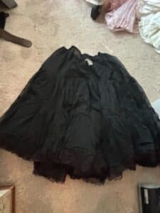 Vintage-Petticoat-Skirts-Set-of-Pink-White-Black-third-image