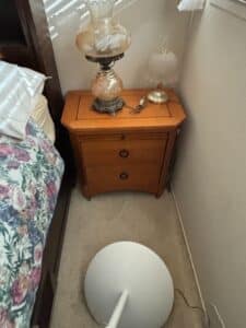 Mid-Century-Modern-Style-Two-Drawer-Nightstand