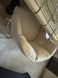 Mid-Century-Modern-Style-Upholstered-Swivel-Bar-Stools-second-image