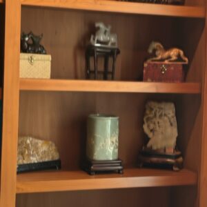Chinese-Boxwood-Carved-Horse-Figurine