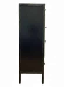 Chinese-Export-Style-Green-Lacquer-Wedding-Cabinet-second-image