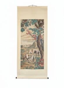 Chinese-Horse-Painting-Hanging-Scroll