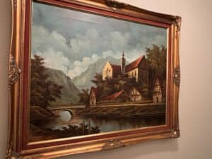 Clement-Alpine-Landscape-Oil-Painting
