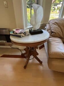 Eastlake-Style-Victorian-Marble-Top-Parlor-Table