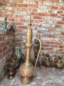 Kashmiri-Brass-and-Polychrome-Enamel-Ewer-India-Early-s-third-image