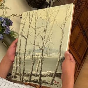Limited-Reproduction-Winter-Landscape-Painting