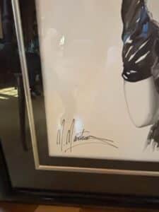 M.-Martineau-Signed-Portrait-Drawing-second-image