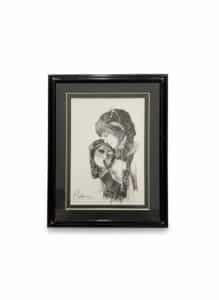 M.-Martinez-Signed-Masked-Woman-Portrait