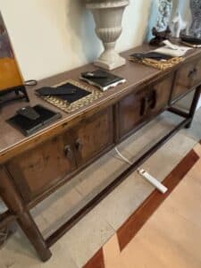 Mastercraft-Burl-Wood-and-Brass-Credenza