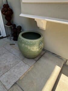 Oversized-Vintage-Celadon-Glazed-Ceramic-Dragon-Fish-Bowl-with-Lion-Mask-Handles