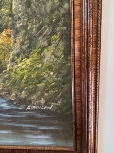 R.-Boren-Mountain-Waterfall-Landscape-Oil-Painting-second-image
