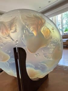 Verlys-France-Opalescent-Glass-Poissons-Plate-third-image