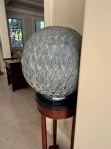 Weathered-Metal-Artichoke-Finial