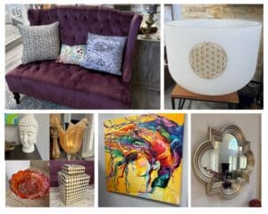 Eclectic San Clemente Estate Sale – Unique Finds- Decor, Furniture, Art  + Boutique Retail Fixtures