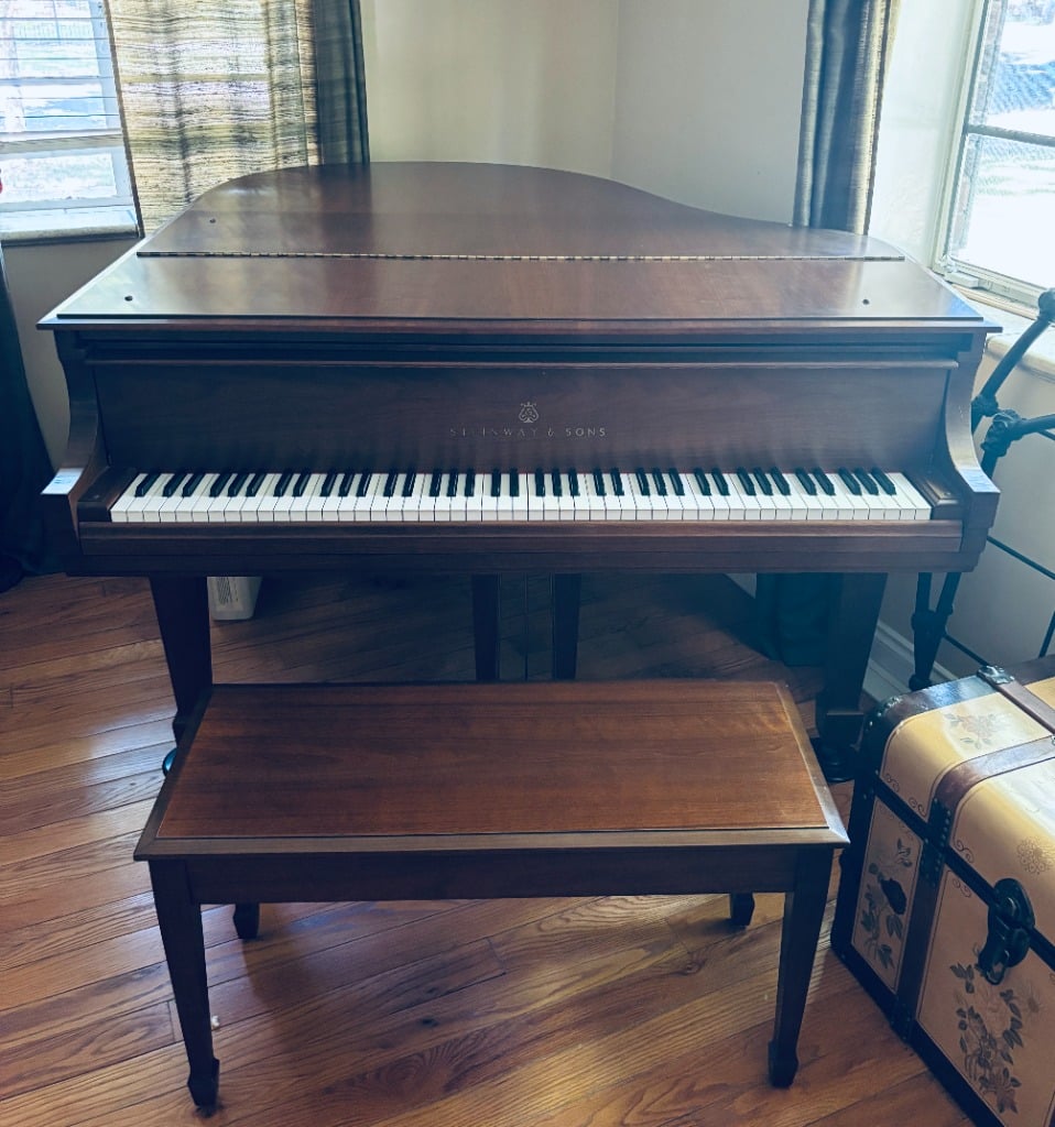 Central Park Steinway Grand Piano, Iron Patio sets, Pendleton, Waterford ++ Blue Moon Estate Sale