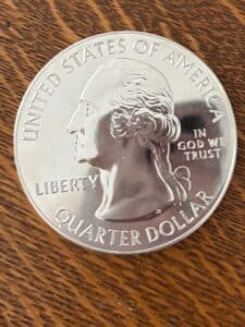 The 2017 5 oz silver Iowa Effigy Mounds National Monument coin is part of the U.S. Mint's America the Beautiful (ATB) series, featuring 5 troy ounces of .999 fine silver. Released as a 3-inch diameter collector item, it features a "P" mint mark for Philadelphia and a burnished, matte finish Several available and will pre-sell for the right price. Not kept on the premises.