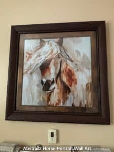 Abstract-Horse-Portrait-Wall-Art