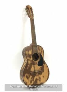 Aged-Acoustic-Guitar-with-Distressed-Finish