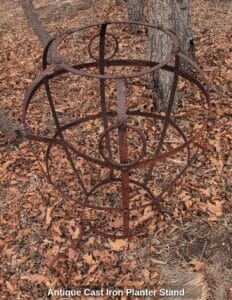 Antique-Cast-Iron-Planter-Stand