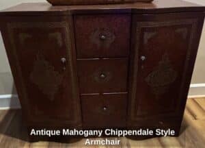 Antique-Mahogany-Chippendale-Style-Armchair