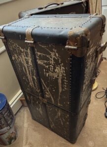 Antique-Wardrobe-Steamer-Trunk-Dresser-second-image