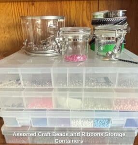 Assorted-Craft-Beads-and-Ribbons-Storage-Containers