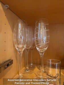 Assorted-Decorative-Glassware-Set-with-Patriotic-and-Themed-Pieces-second-image