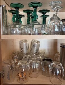 Assorted-Drinkware-Collection-with-Cactus-Margarita-Glasses-and-Sports-Memorabilia-Tumblers