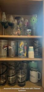 Assorted-Drinkware-Collection-with-Themed-Tumblers
