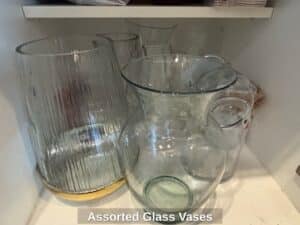 Assorted-Glass-Vases