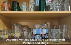 Assorted-Vintage-Glassware-Collection-with-Pitchers-and-Mugs-second-image