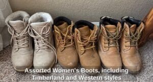 Assorted-Womens-Boots-including-Timberland-and-Western-styles