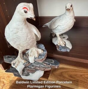 Baldwin-Limited-Edition-Porcelain-Ptarmigan-Figurines