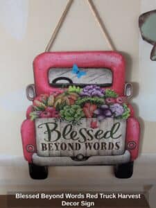 Blessed-Beyond-Words-Red-Truck-Harvest-Decor-Sign