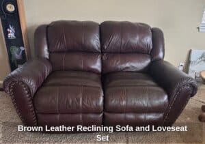 Brown-Leather-Reclining-Sofa-and-Loveseat-Set