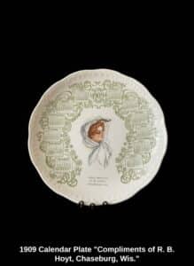 Calendar-Plate-Compliments-of-R.-B.-Hoyt-Chaseburg-Wis