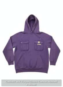 Carhartt-WIP-Purple-Cotton-Canvas-Hooded-Pullover